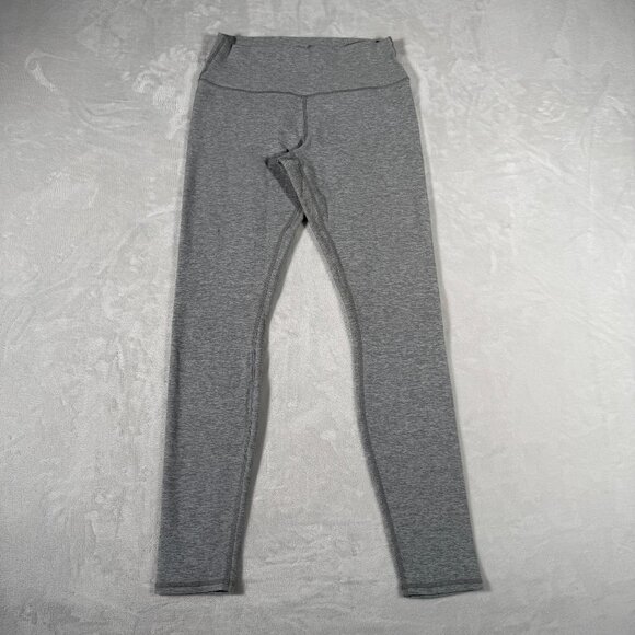 ALO Yoga Pants - ALO Yoga Leggings Women Size S Gray Gym Activewear 7/8 High-Waist Alosoft